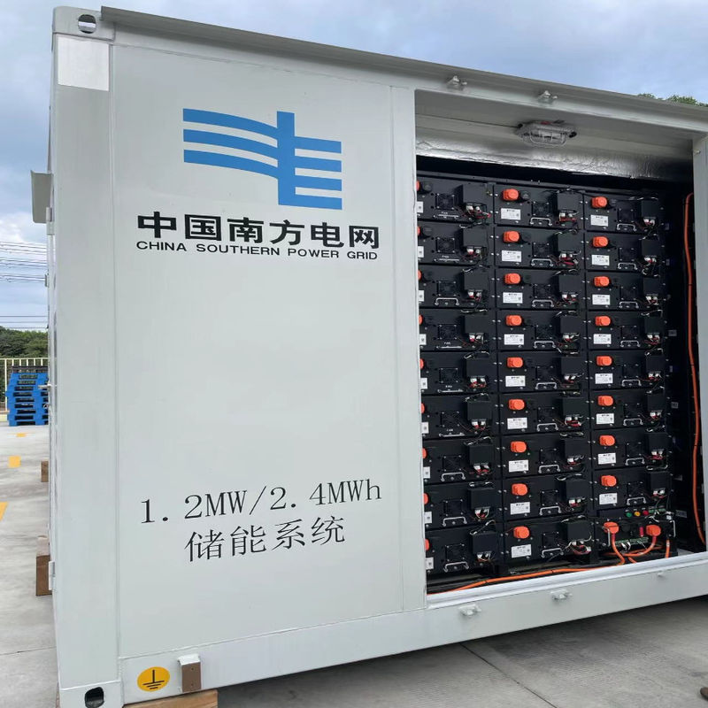 500KW 1mw εξωτερικό σύστημα αποθήκευσης μπαταριών λιθίου Ηλιακή αιολική ενέργεια Υβριδικός μετατροπέας