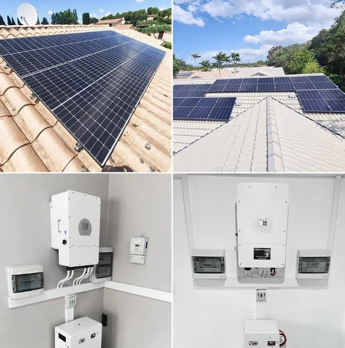 Αποθήκευση 10000W Ηλιακό σύστημα 120v 240v Διαχωρισμένη φάση 8KW 10KW 20KW 30KW 50KW Ηλιακό σύστημα ενέργειας 10 Kw Υβριδικό